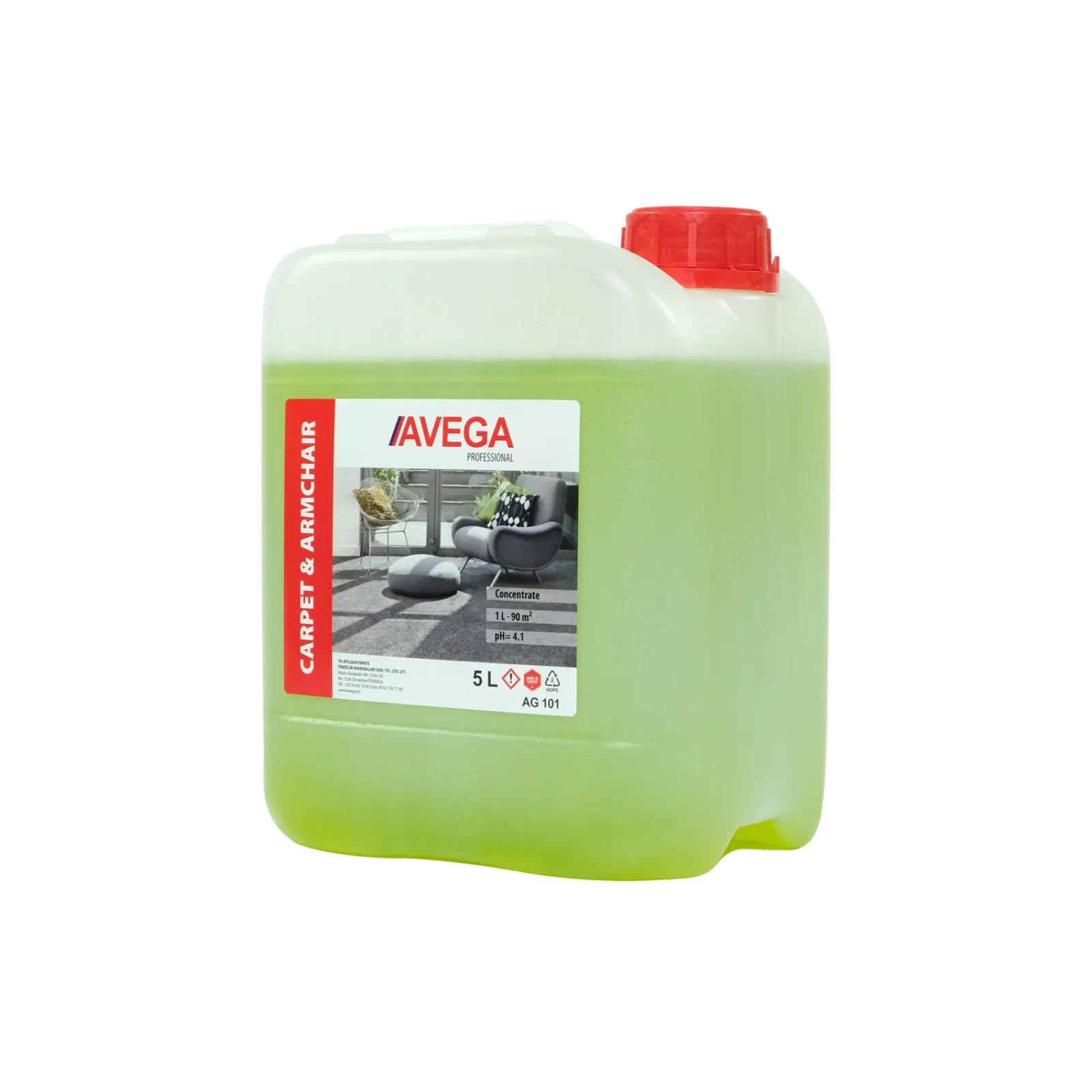 AVEGA AG 101 Kumaş Temizleme Deterjanı, detay 2