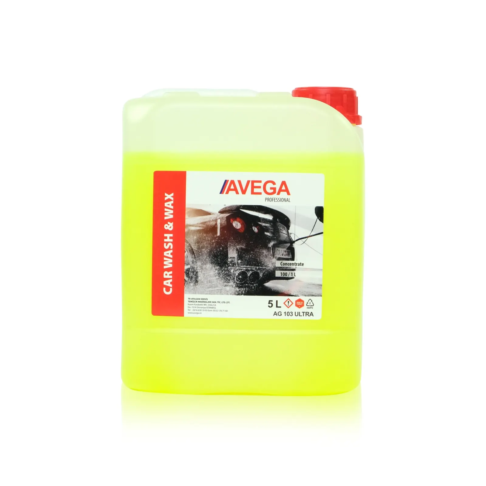 AVEGA AG 103 Ultra Araç Yüzey Temizleyici, detay 2
