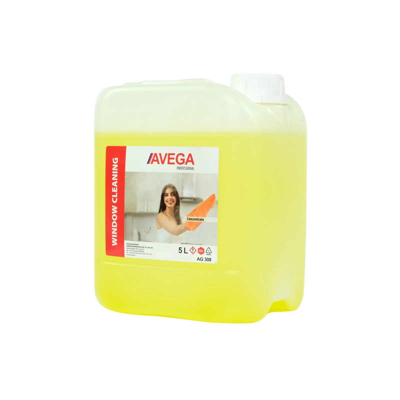 AVEGA AG 308 Cam ve Parlak Yüzey Temizleyici, detay 2