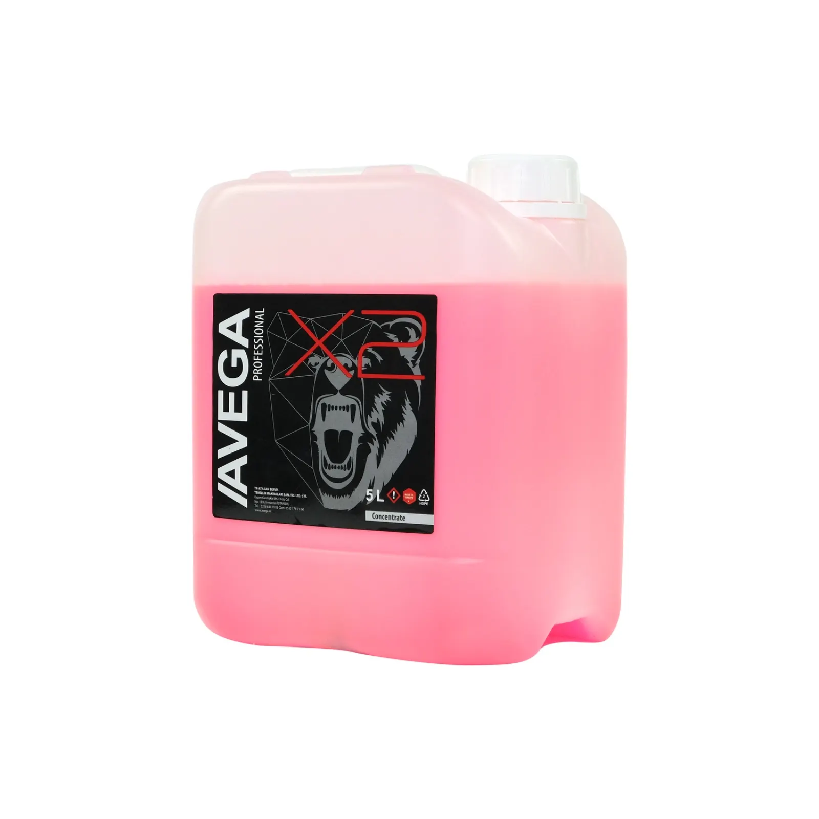 AVEGA X2 Profesyonel Temizlik Deterjanı, detay 2